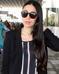 Karisma Kapoor leaves for TOIFA to be held in Dubai, in Mumbai