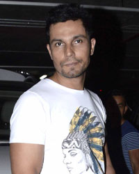 Randeep Hooda at Mumbai airport