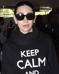 Karisma Kapoor at Mumbai airport