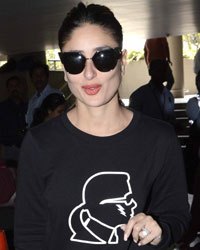 Kareena Kapoor Khan at Mumbai airport