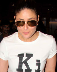 Kareena Kapoor at Mumbai Airport