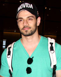 Sooraj Pancholi at Mumbai Airport