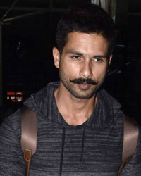 Shahid Kapoor at Mumbai Airport