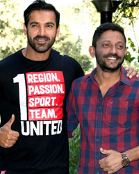 John Abraham promotes 'Rocky Handsome', in New Delhi