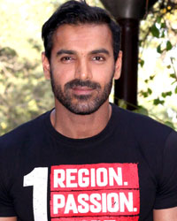 John Abraham promotes 'Rocky Handsome', in New Delhi