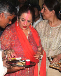 Poonam Sinha Spotted During Holi Pooja