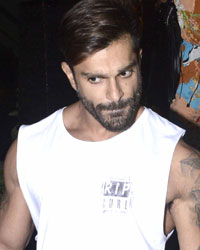 Karan Singh Grover at Bandra