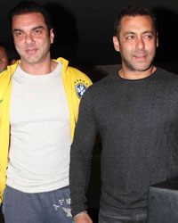 Sohail Khan and Salman Khan