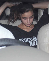 Alia Bhatt at Karan Johar's office