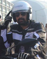 Rannvijay Singh at Ride for Safety Campaign 2016