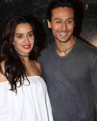 Shraddha Kapoor and Tiger Shroff spotted at Mehboob Studio