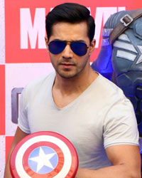 Varun Dhawan launches Captain America figurines