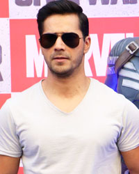 Varun Dhawan launches Captain America figurines