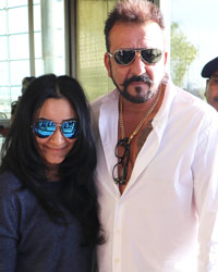 Manyata and Sunjay Dutt