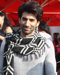 Aditya Roy Kapoor at the Promotion Of Fitoor at Band stand