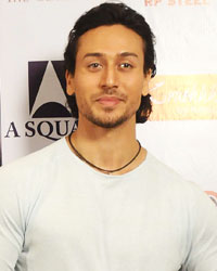 Tiger Shroff at a press conference at promotion of coming up moive Baaghi