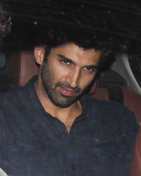 Aditya Roy Kapoor at Karan Johar's house