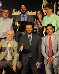 Anil Kapoor and Farhan Akhtar at IIFA Press Conference