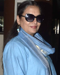 Shabana Azmi at Mumbai Airport