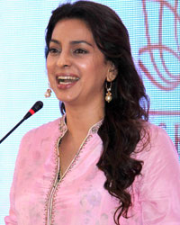 Juhi Chawla at Inauguration ceremony of food canteen in Cooper hospital