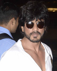 Shah Rukh Khan at Mumbai Airport