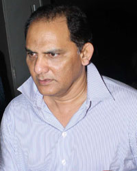 Mohammed Azharuddin at Airport