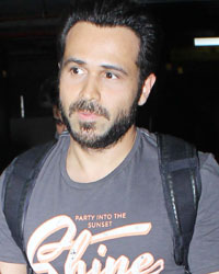 Emran Hashmi at Airport