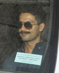 Shahid Kapoor Snapped at Dharma Production