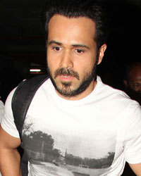 Emran Hashmi at airport