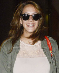 Hazel Keech at Airport