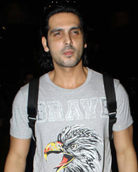 Zayed Khan snapped at airport