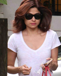 Shamita Shetty  snapped at Juhu