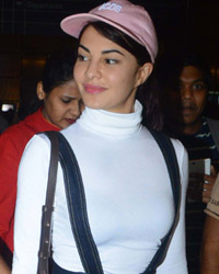 Jacqueline Fernandez snapped at airport