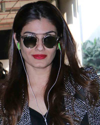 Raveena Tandon snapped at airport