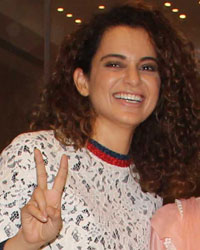 Kangana Ranaut with her family