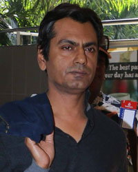 Nawazuddin Siddiqui snapped at airport