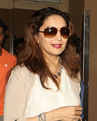 Madhuri Dixit and Sriram Madhav Nene