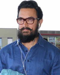 Aamir Khan snapped at airport