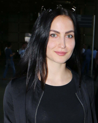 Elli Avram snapped at airport