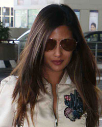 Riya Sen snapped at  airport