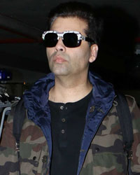 Karan Johar snapped at airport