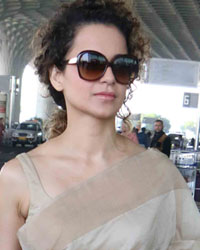 Kangana Ranaut snapped at airport