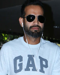 Irfan Pathan snapped a airport