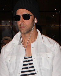 Hrithik Roshan snapped at airport