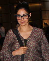 Sridevi and Boney Kpoor snapped at airport