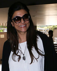 Sushmita Sen snapped at airport