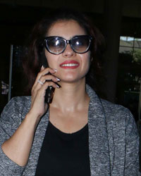 Kajol snapped at airport