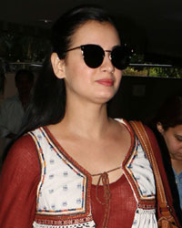 Dia Mirza snapped at airport