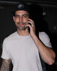 Australian cricketer Mitchell Johnson snapped at airport