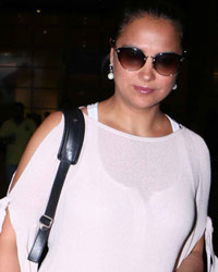 Lara Dutta snapped at airport